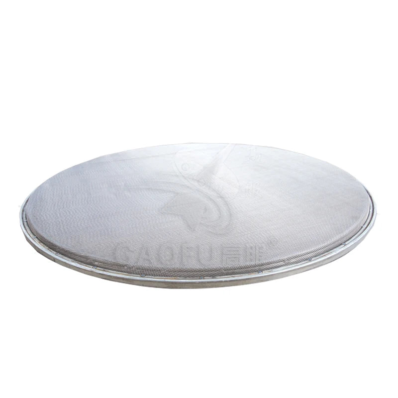 Gaofu Stainless Steel Vibrating Screen Frame Spare Parts Separator Screen Vibrator Sieve Screening Mesh 2-500 Mesh Vibration