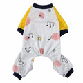 Custom Pet Apparel Comfortable Clothes Cotton Homewear Print Dog Pajamas Dog Sweatshirt