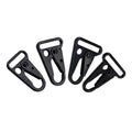 Wholesale 25mm Black Tactical Olecranon Snap Hook Zinc Alloy Ring for Outdoor Camping Sling Clips
