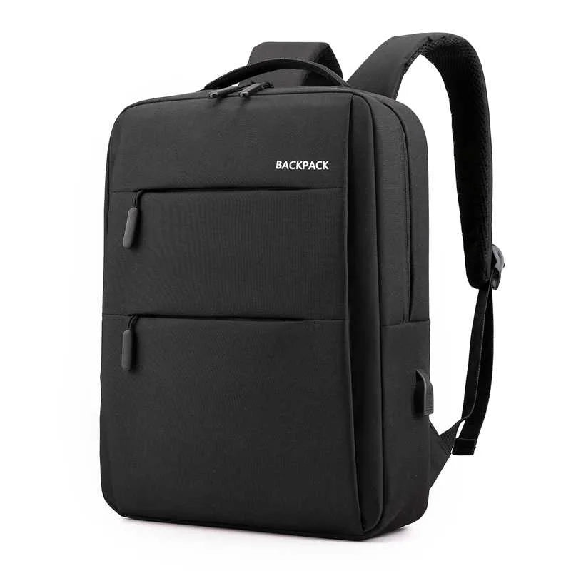 2024 Smart Briefcase Notebook Custom Waterproof Polyester Nylon Double Zipper Women Men Laptop Backpack