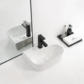 High Temperature Quality Ceramic Wash Basin Modern Table Top Mounted Bathroom Sink
