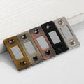 Ultra-Thin Modern Stainless Steel Magnetic Closures for Cabinets Drawers DIY Double-Sided Adhesive for Kitchen Living Room Hotel