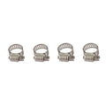 Worm Gear Stainless Steel Hose Clamps 12 Pack for Gas Beer Line Tubing 6-12mm Bar Accessories