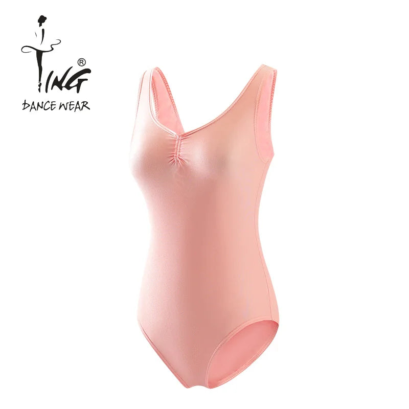 High Quality Spandex Vest Type Children Girls Ballet Customized Leotards Cotton Ballet Dance Wear Leotard