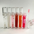 Vitamin E & C Vegan Organic Liquid Lip Plumper Gloss with High Gloss Finish Moisturizing & Nourishing Formula Custom Logo