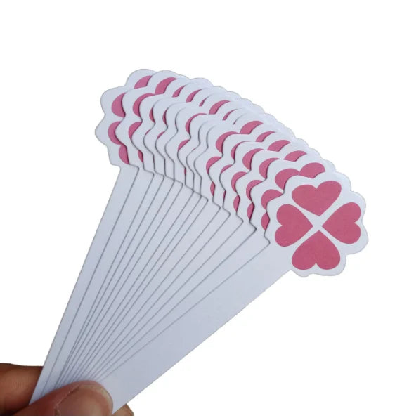 Perfume Test Paper with Cardboard Option Absorbent Blotter for Fragrance Testing Customizable Size & Shape Four Color Printing