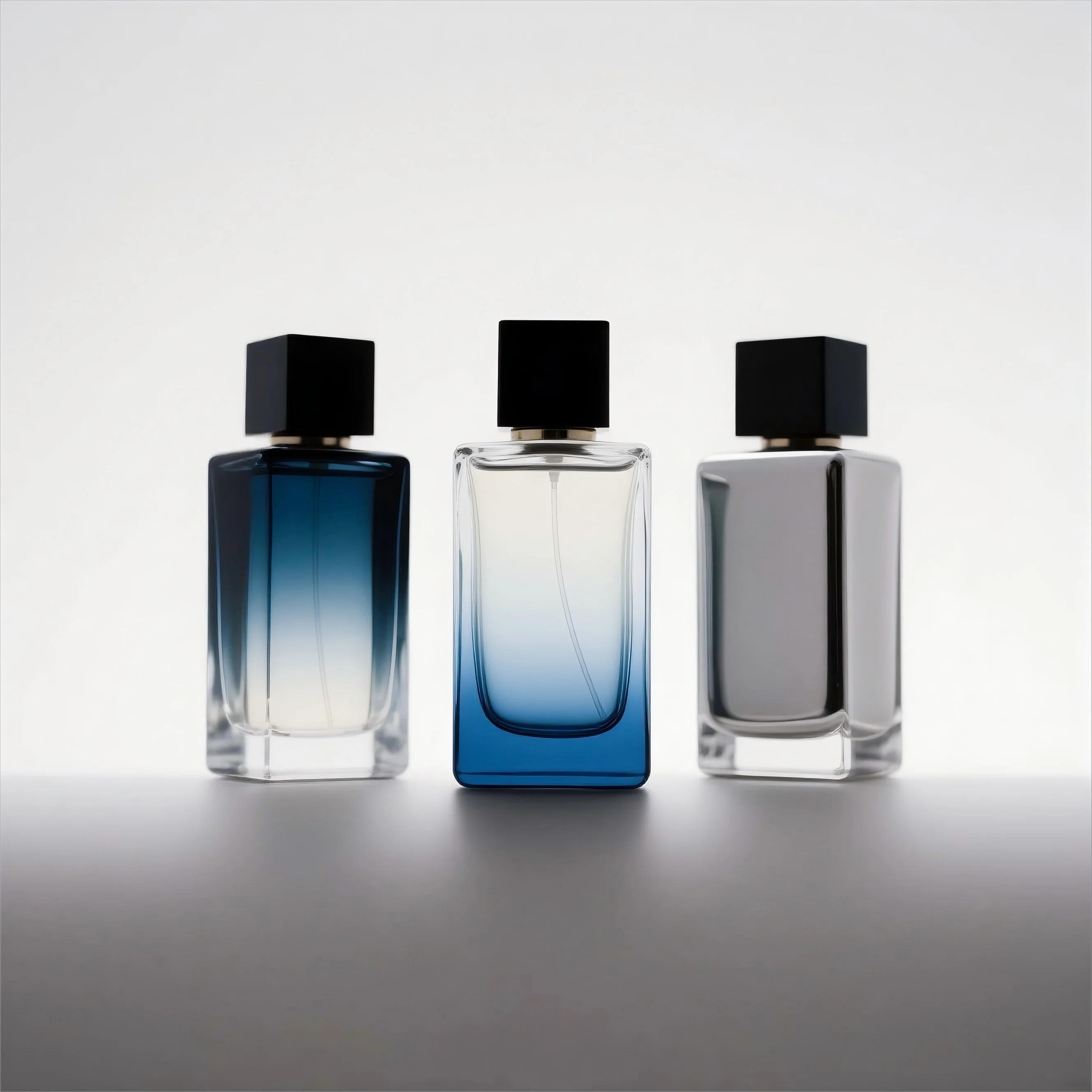 Custom 100ml Square Glass Perfume Bottle Simple Design with Matte Finish Leak-Proof Refillable Factory Offers Custom Color Logo