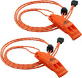 Emergency Safety Whistle with Lanyard for Kayak Life Vest Jacket Boating Fishing Camping Hiking