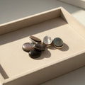 Custom Grey Mother of Pearl Natural Stone Cabochon Premium Gemstone Supplier Cabochon Gemstone Natural Loose Gemstone