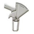 Measure Chart Body Fat Tester White ABS Skinfold Caliper