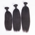 Natural Black Kinky Straight Straight 4A 4B4C Bundles 100g 100% Human Hair Weft Hair Extension