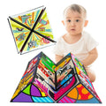 Montessori Intelligence Development Game Funny Speed Cube Set Hot Sell 3D Geometry