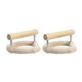 Gravity Fitness Barbell Wooden Push-ups Gymnastics Parallel bar Wooden Push-up bar