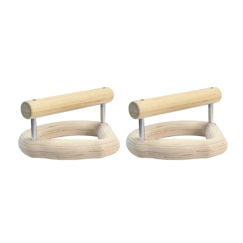 Gravity Fitness Barbell Wooden Push-ups Gymnastics Parallel bar Wooden Push-up bar