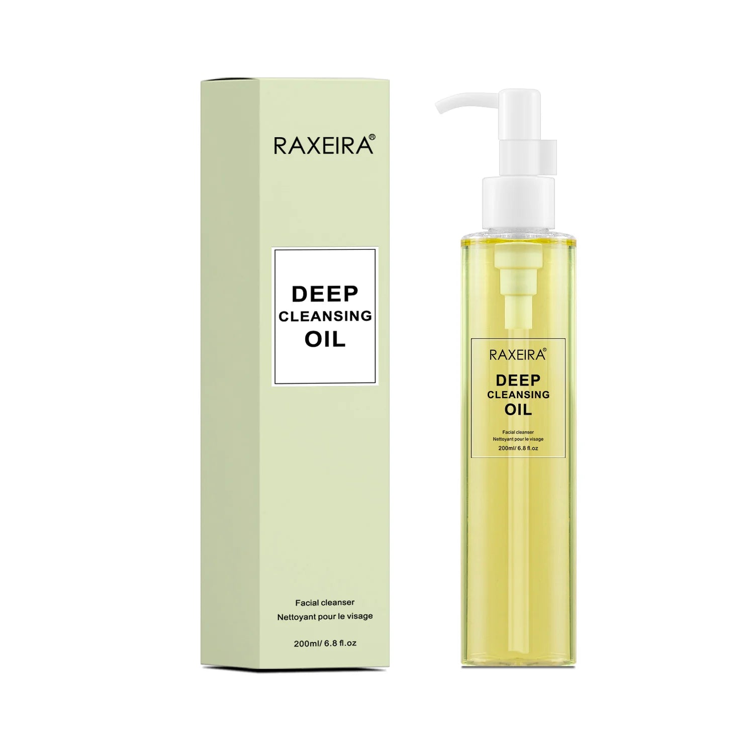 Wholesale Private Label  Vegan Herbal Liquid Nourishing Refreshing Daily Makeup Remover Pure Cleansing Oil