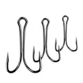 Long Shank Double Hook Weedless Fly Tying Frog Bass Soft Lure High Carbon Steel Barbed Double Fishing Hook Tackle