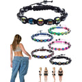 Fashion Temperature Thermochromic Bead Lymph Detox Bracelet Adjustable Bracelet Jewelry Gift