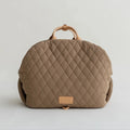 Custom Quilted Pet Carrier Luxury Soft Sided Dog Travel Bag Portable Waterproof Cat Tote Bag Pet Carrier Bag Dog Car Seat Covers