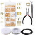 Jewelry Findings Tool Earrings Material Set Jewelry Tool Box Earring for Adults Jewelry Making Kit Accessories