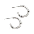 925 Sterling Silver Irregular Earrings for Women Nordic Style Minimalist Earrings Party Luxury Jewelry Designers