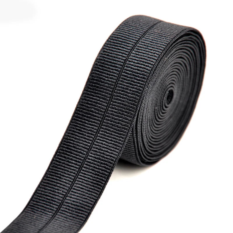 2 cm 35mm 40mm 50mm Embroidered Folding Fold Over Elastic Foe Band Tape