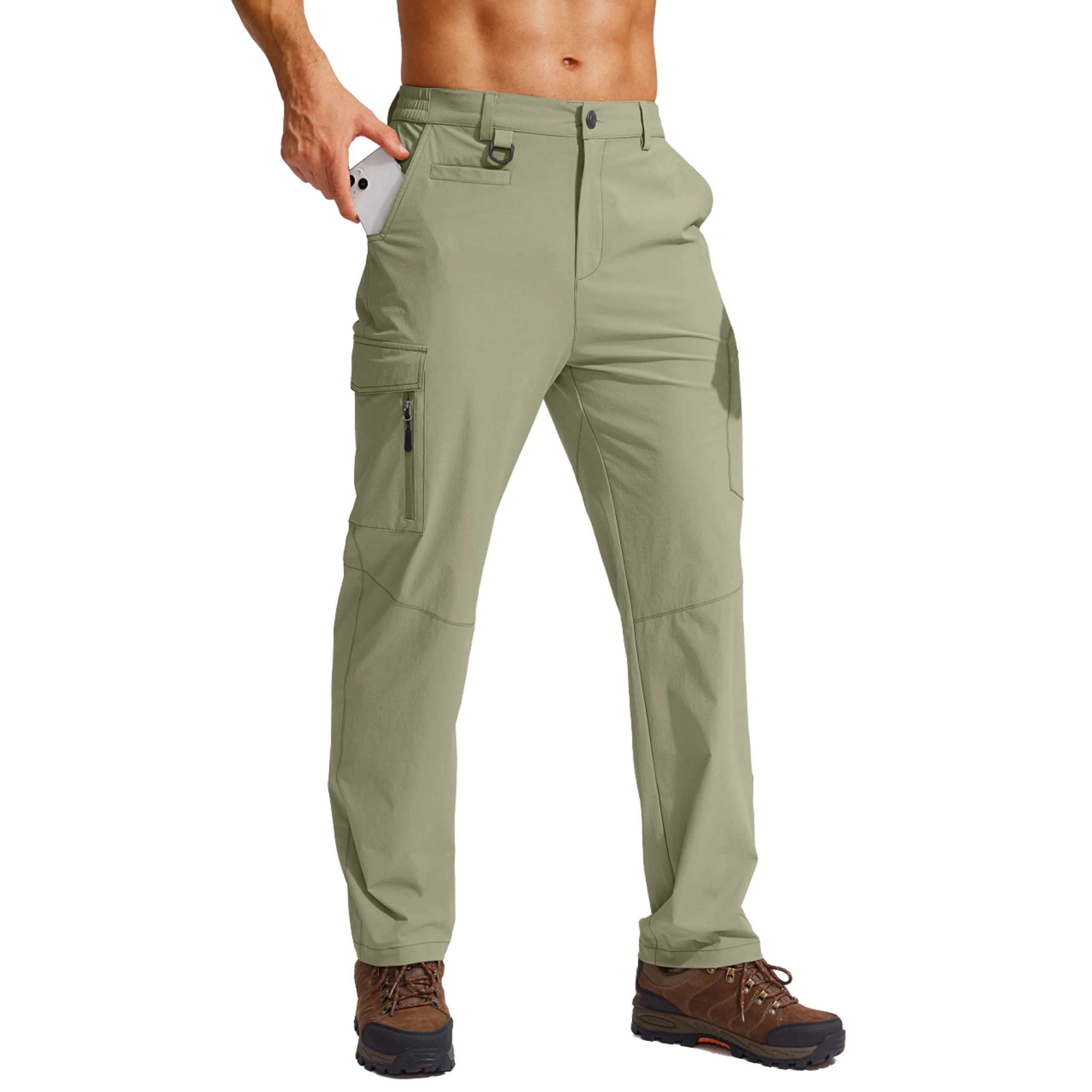 European American Style Men's Casual Tactical Pants Mid Super Wear-Resistant Hot-Selling Straight Pattern Breathable Quick Dry