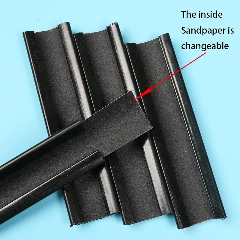 Cue Tip Repair Plastic Sandpaper Tool for Snooker & Billiard Products