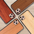 Handmade Bamboo Wood Phone case Shockproof TPU Cell Phone case for iphone 13 Pro Max Luxury Wood Item Craft