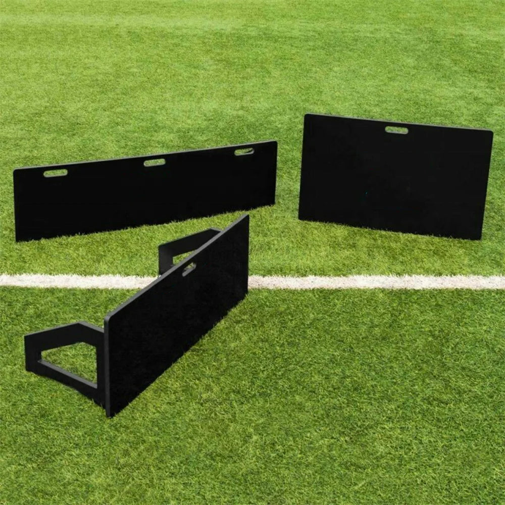 Customized Logo Wholesale Mobile HDPE Board Soccer Training Rebounder Wall for Football Club