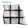 Subbank Personalized Custom Printed Cashmere Love Theme 9/20 Panel Sublimation Flammel Eco-Friendly Home Decoration Embroidery