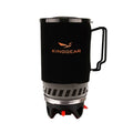 KingGear Outdoor Hiking Climbing Casual Portable Camping Stove 1000W Power Propane Gas Burners 1L Capacity