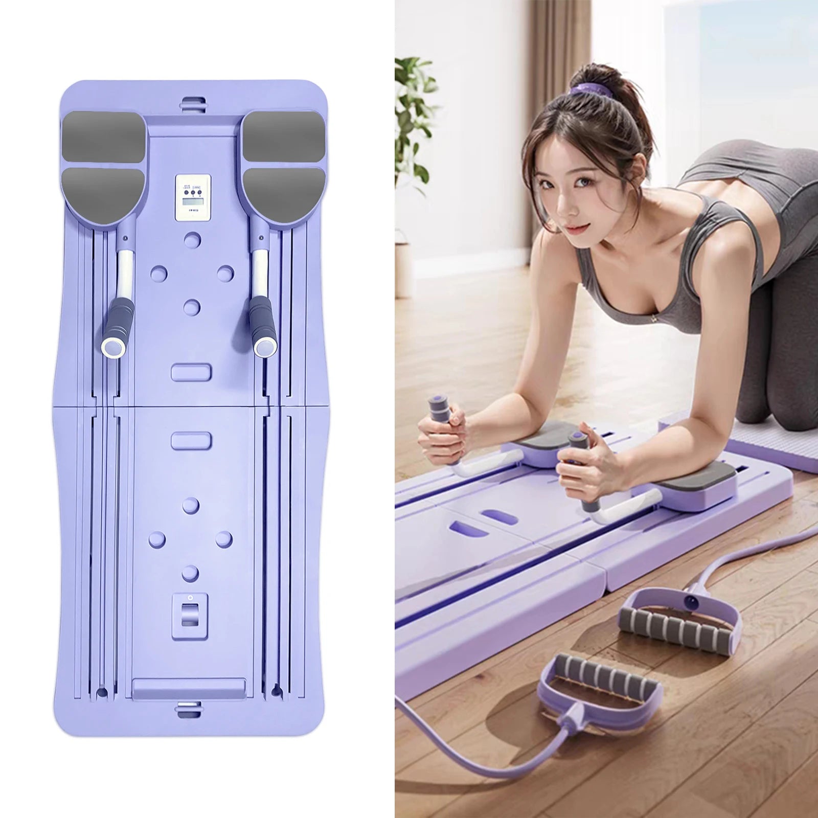 NQ SPORTS Exercise Muscle Body Fitness Foldable Training Push up Board Custom Logo Home Chest Fitness for Man and Woman