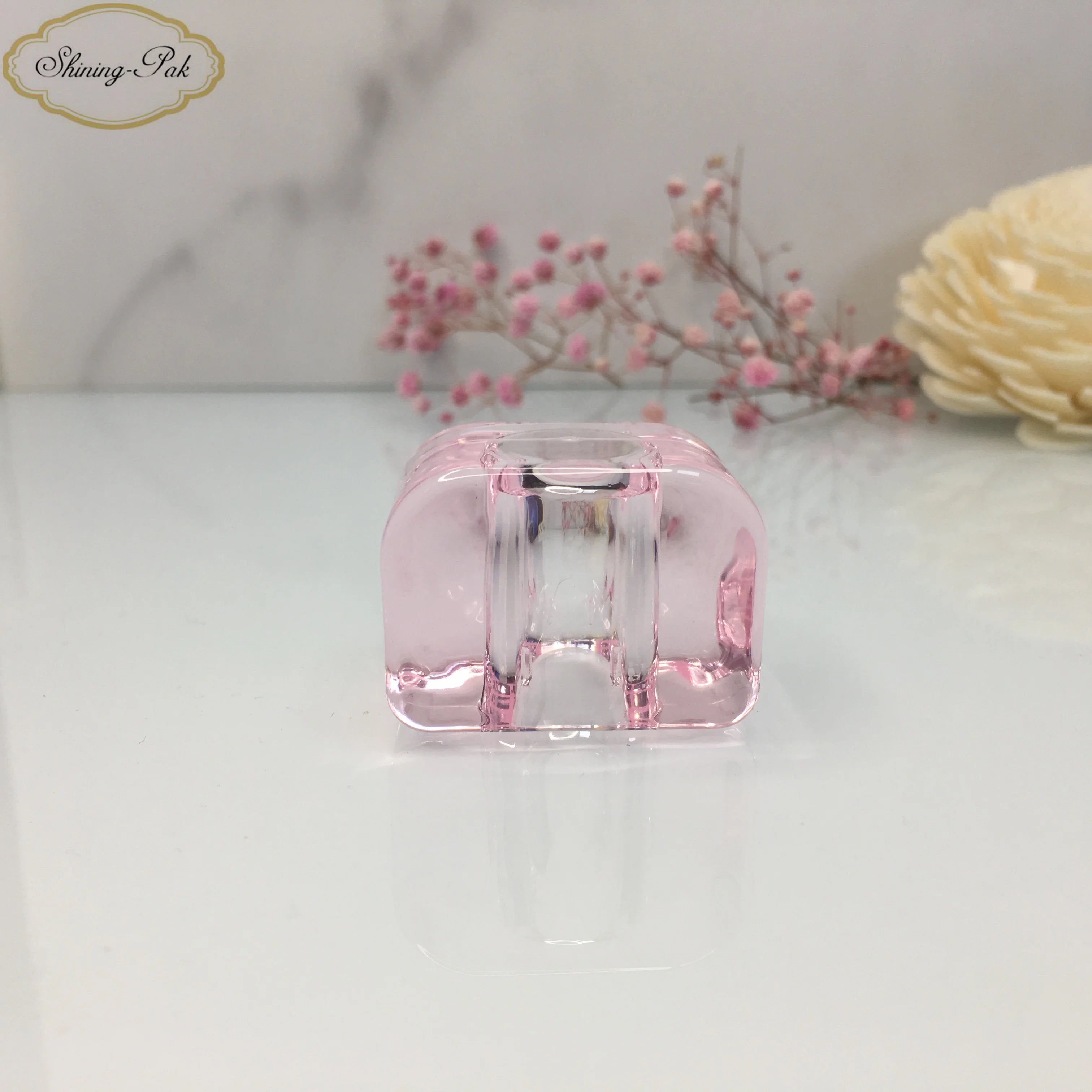 In Stock Custom Packaging Cosmetic Luxury pink Perfume Caps  Perfume Bottle Cap pink Lids