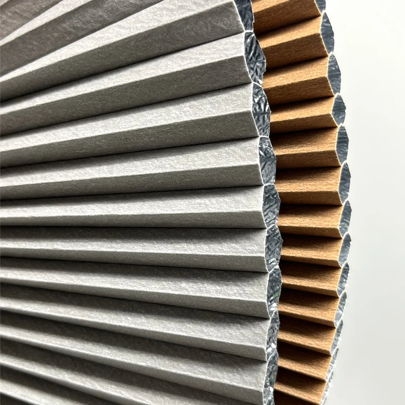 100% Blackout Modern Design Cordless Cellular Shades-Honeycomb Window Blinds for Roof Skylights