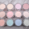 2 in 1 Easy Apply Nail Dipping Powder for Nail Art Salon Good Consistency Acrylic Dip Powder with Glitter Nude Model Number
