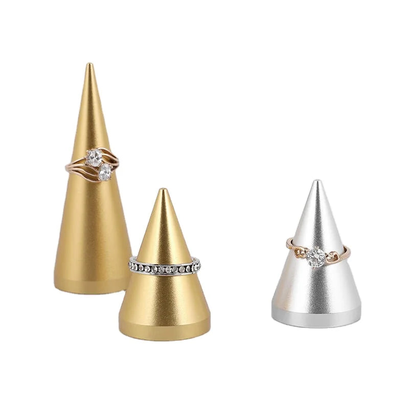 High Quality Metal Ring Display Stand Rings Photography Props INS Fashion Jewelry Display Rack