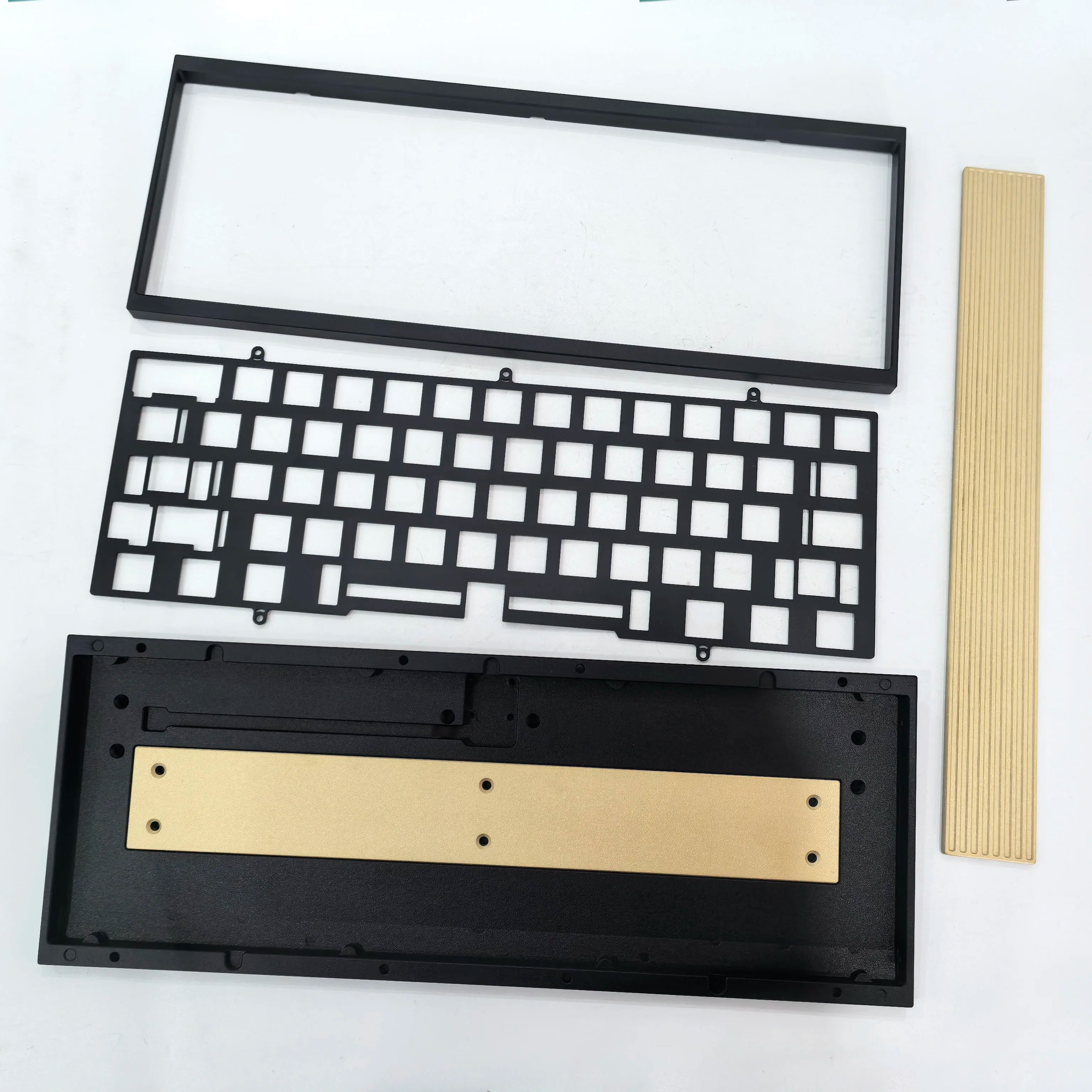 CNC Metal Keyboard Shell Non-standard Hardware Parts Mechanical Keyboard Shell Aluminum Alloy Cnc Processing CNC Lathe Parts