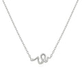 925 Sterling Silver Snake Pendant Necklace | Rhodium/Gold Plated Ouroboros Serpent Chain | Gothic Jewelry Gift