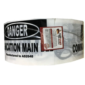 Underground Detective Stainless Steel Wire Safety Warning Tape for Gas Pipes Huaan DT007SS ISO Certified