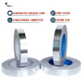 High Temperature Heat Resistant Fireproof Single or Double Side Conductive Adhesive Silver Metal Duct HAVC Aluminum Foil Tape