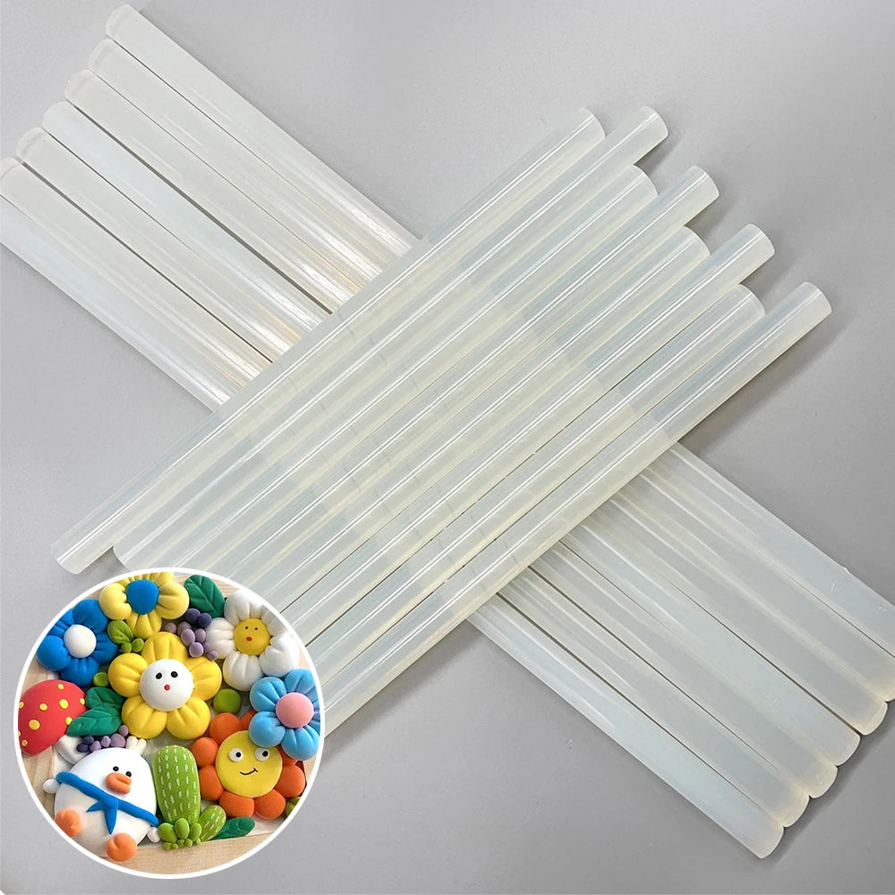 High Viscosity Transparent Hot Melt Adhesive Strip Wholesale Eva 7mm11mm Hot Melt Glue Stick