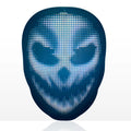 Customizable and Programmable Illuminating LED MaskBlue Tooth Colorful Display Mask
