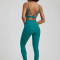 Women Gym and Hollow Design Yoga Wear New Fashion Wear Sports Bra Gym Set Fitness