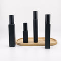 Factory Direct Sell 5ml 10ml 15ml  Black  Small Portable Refillable Empty Fine Mist Travel Perfume Atomizer Glass Spray Bottle