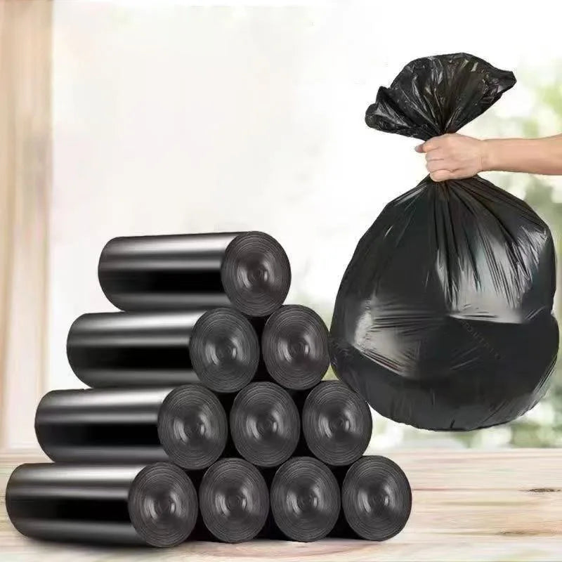 Cheap Price Biodegradable Kitchen Waste Basket Liners Thick Small Garbage Bags 4 Gallon Black Trash Bags for Home