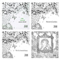 Popular Secret Garden Coloring Book for Adults and Magic Coloring Book