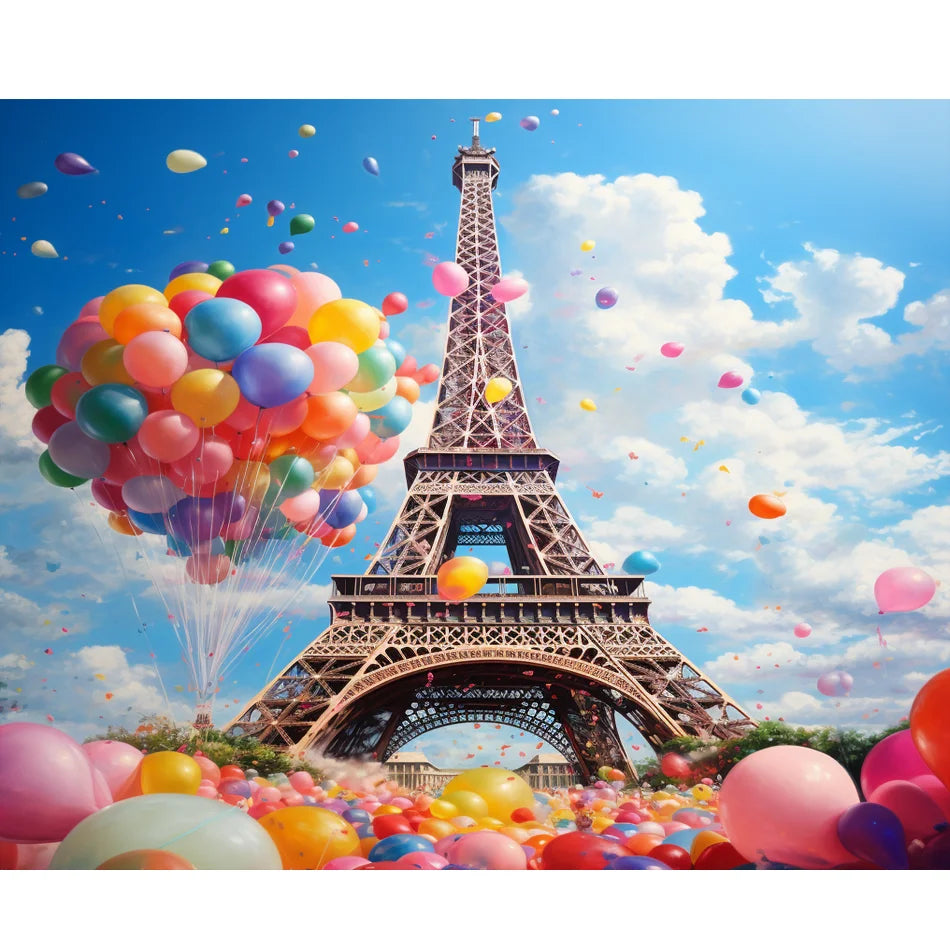 Custom Colorful Diamond Dot Painting 5D Wall Art Canvas Handpainted Animal Home Decorations with Customized Logo Landscape Theme