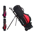 Nylon Golf Travel Bag with Wheels Normal Waterproof Durable Zip Closure