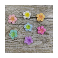 Cute Plumeria Flower Hair Bow Center Decoration Resin Flowers DIY Headwear Accessories Jewelry Charms for Girls Women