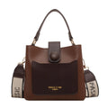 Hot Sell Vintage Simple PU Leather Canvas Tote Crossbody Bag Women 2023 Designer Fashion Lady Luxury Shoulder Handbag Embroidery